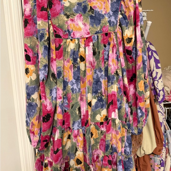 Entro Multicolor Floral Dress - Picture 7 of 7